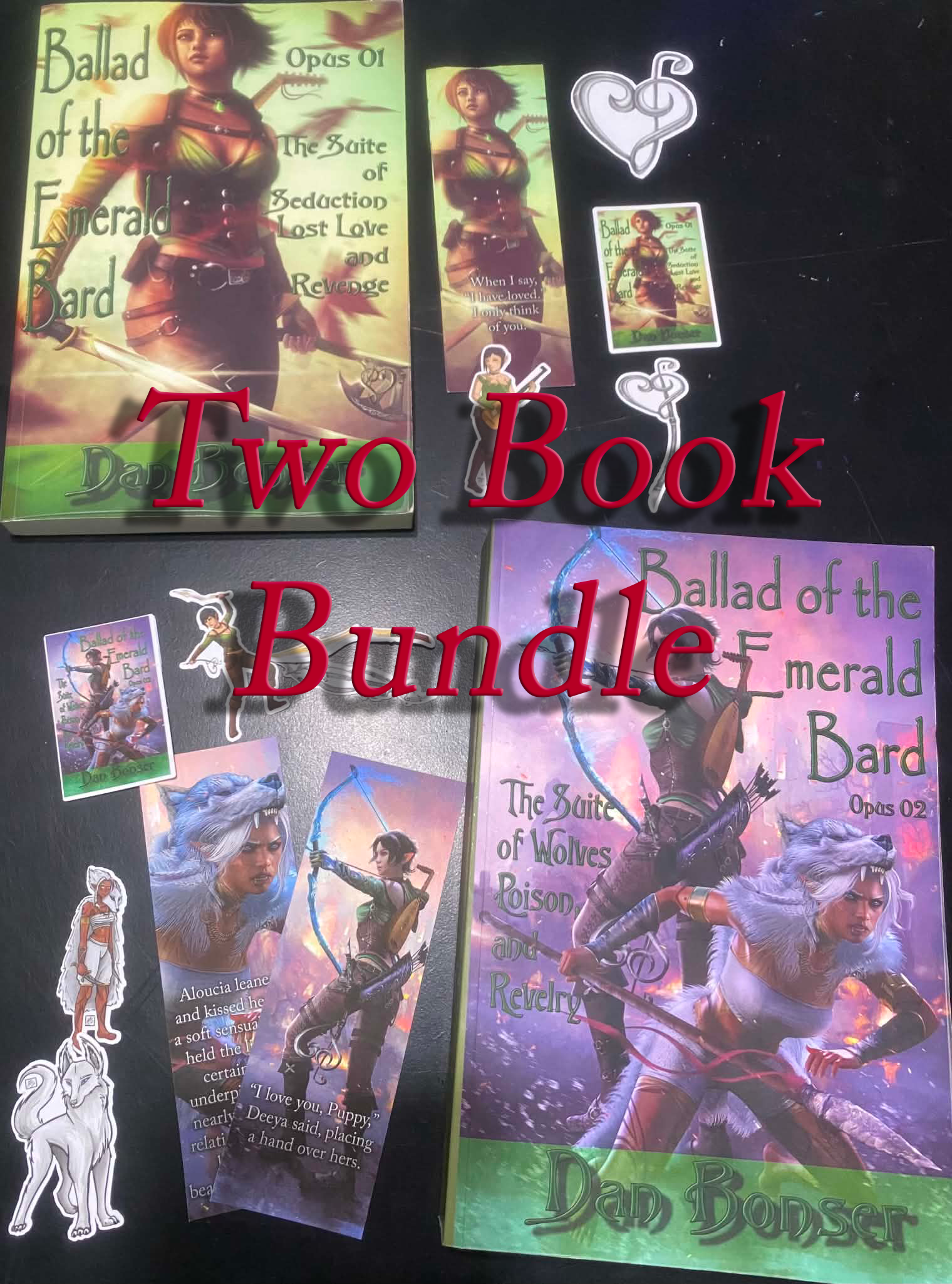 BUNDLE: Ballad of the Emerald Bard - Opus 1 & 2.